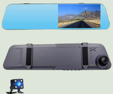 Dashcam 1080P Con Cámara De Marcha Atrás