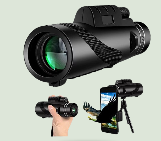 Telescopio Monocular Para Movil 80X100